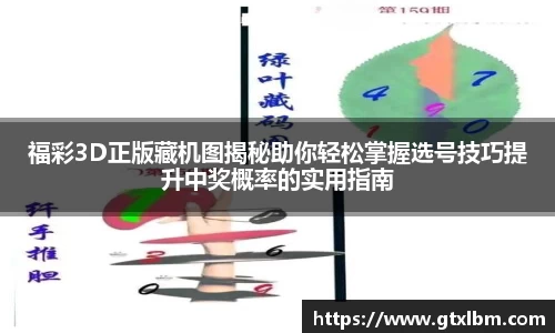 福彩3D正版藏机图揭秘助你轻松掌握选号技巧提升中奖概率的实用指南